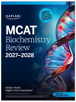 cover image of MCAT Biochemistry Review 2027-2028